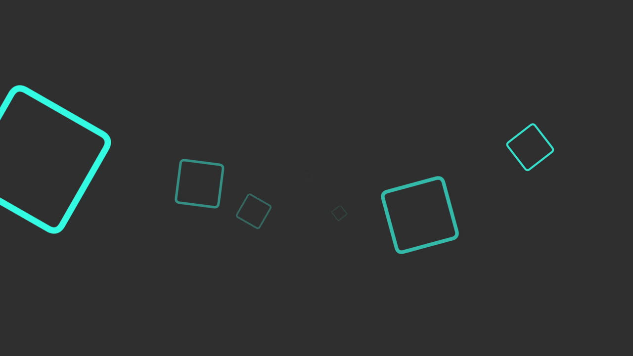 플라이 블루 사각형 기하학적 모양