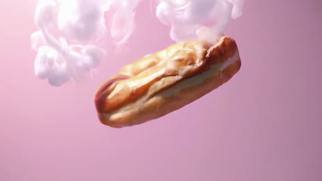 rosquilla de vidrio flotante
