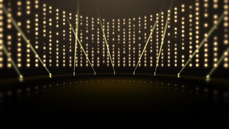 movimento luci dorate e palco 4