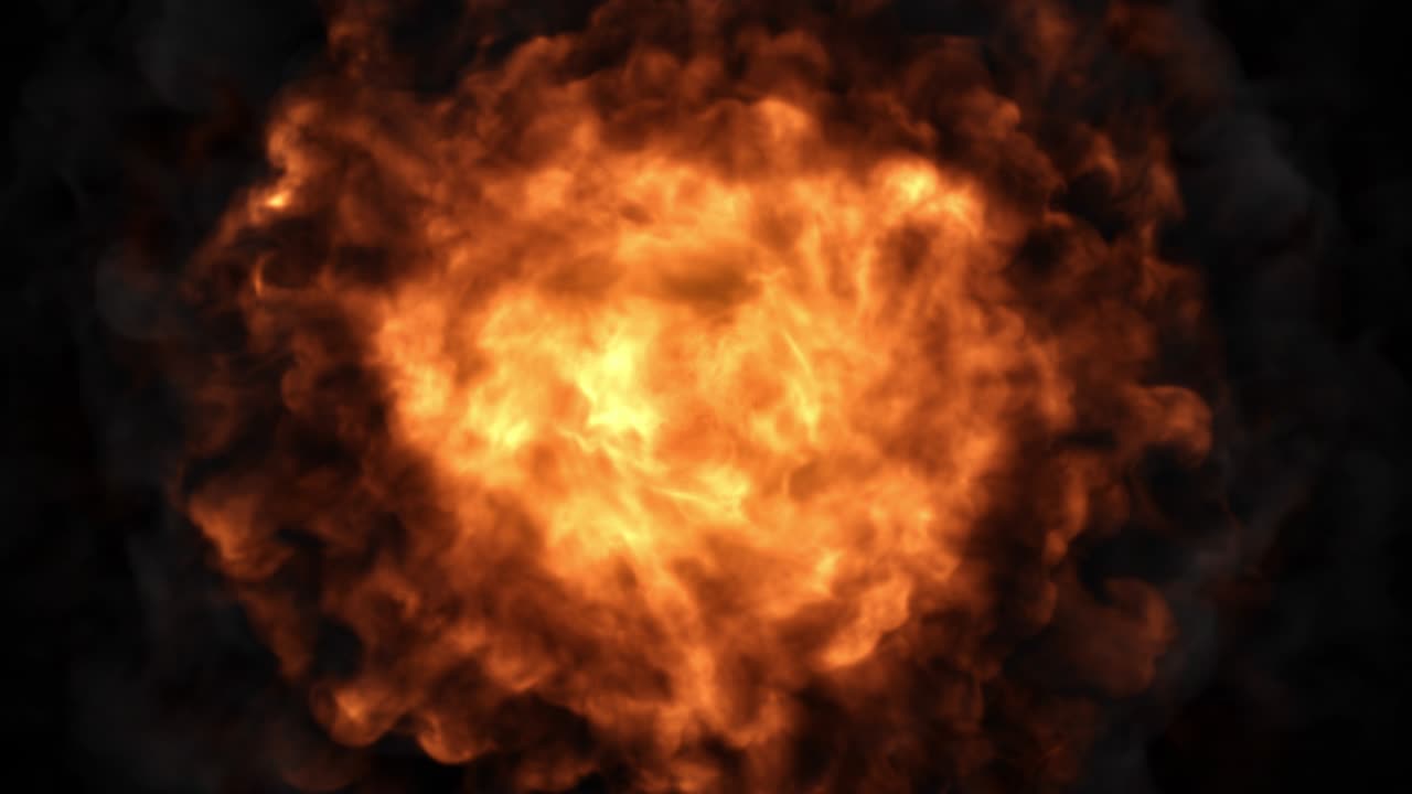 fuego humo y efectos atmosféricos. efecto visual cinematográfico para crear movimiento orgánico natural y volumen espacial y en una escena. efecto tornado o torbellino. render 3d
