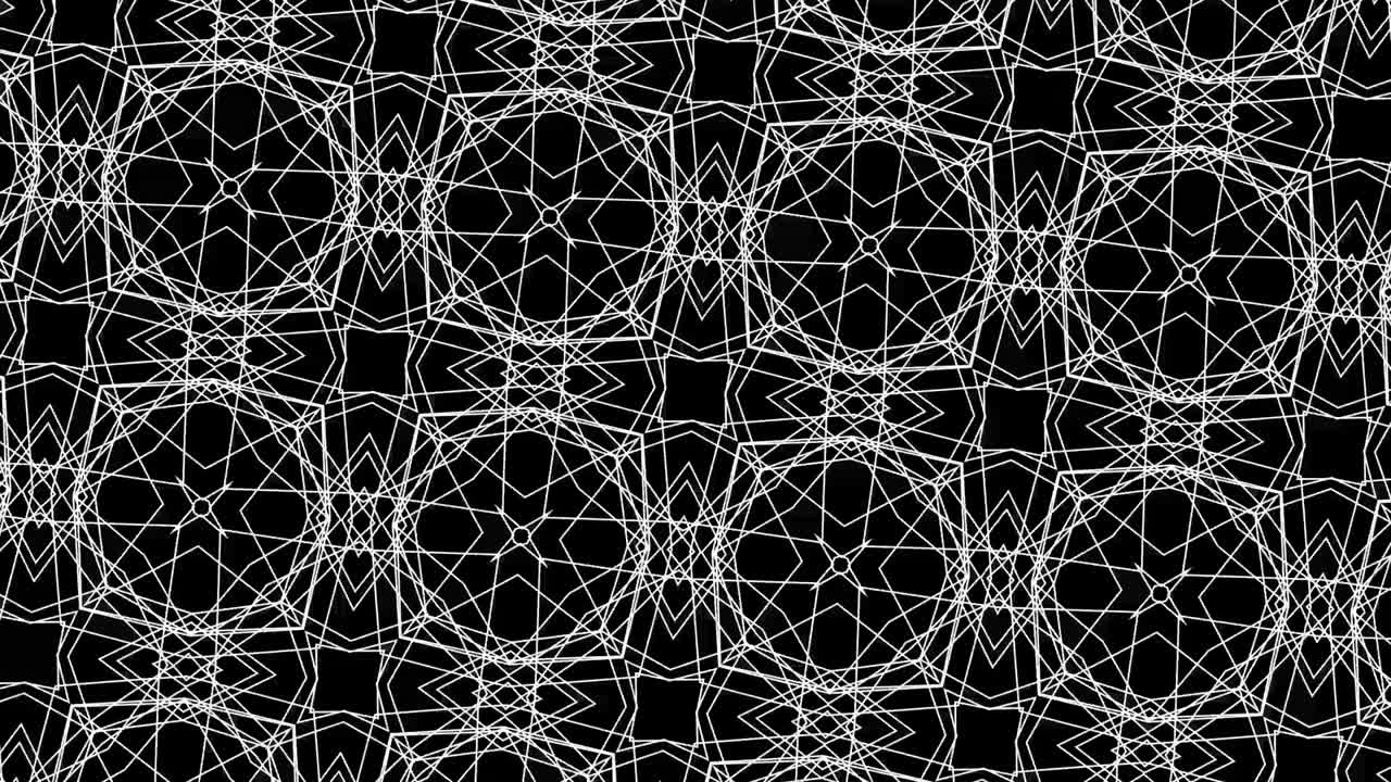 kaleidoscope abstract geometric effect background