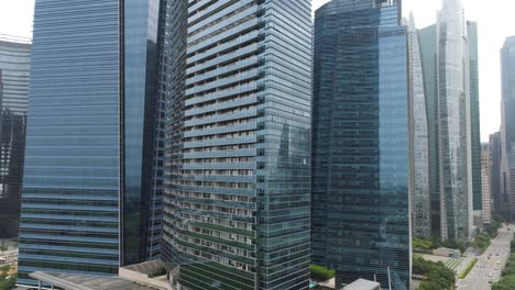 singapore cityscape with modern high-rise buildings