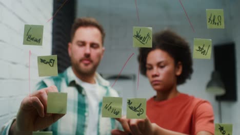 sesión de lluvia de ideas en equipo