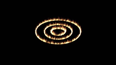 flame fire cg animación de partículas gráficos de movimiento