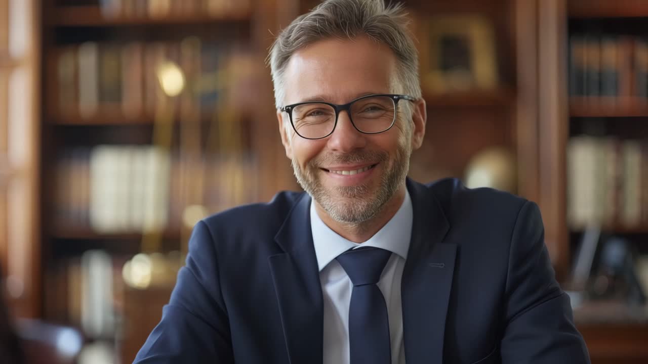 Portræt af professionel forretningsmand