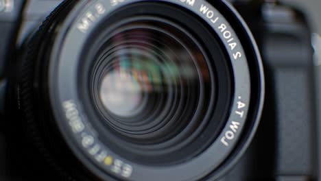 an close-up exploration of a camera lens capturing the essence of photography and its intricate details through a zoomed-in perspective