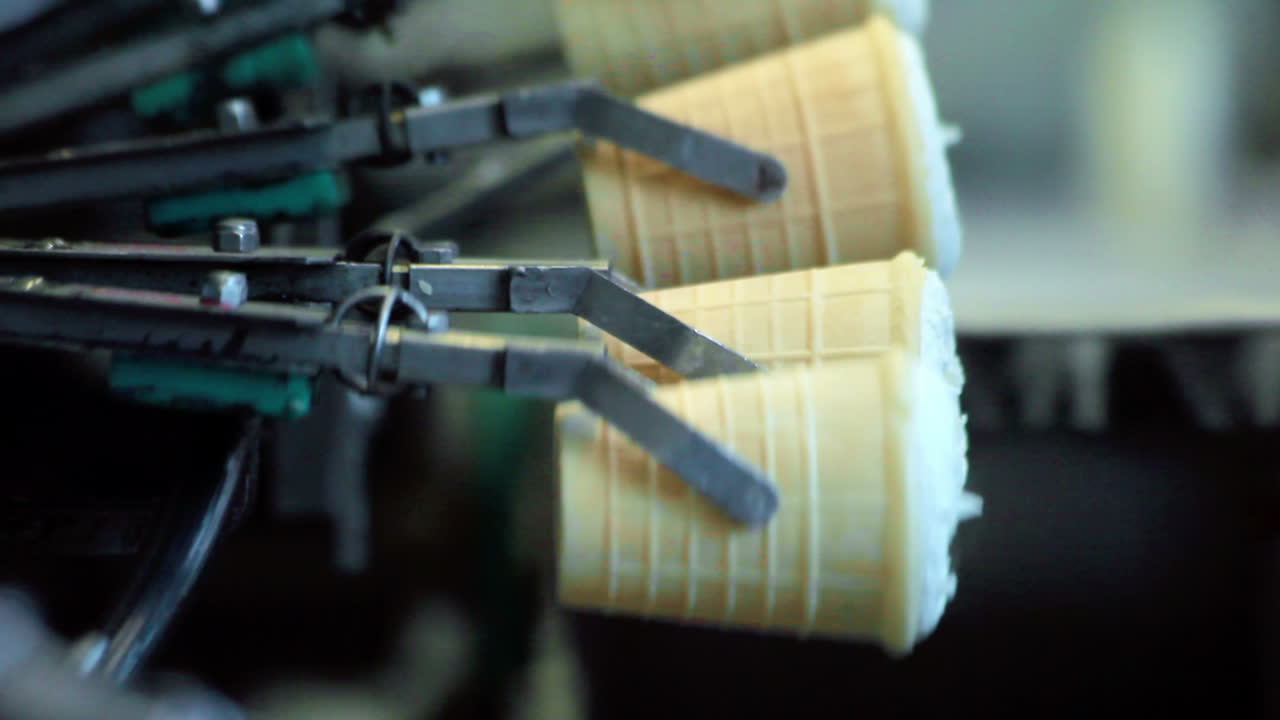 아이스크림 생산 라인, 식품 가공 기계, 유제품