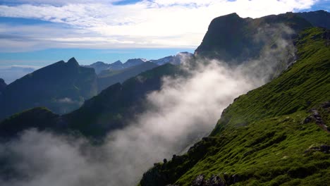 Lofoten-is-an-archipelago-in-the-county-of-Nordland,-Norway.