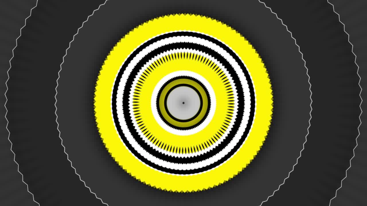 patrón circular abstracto