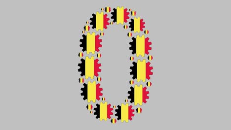 número belga cero
