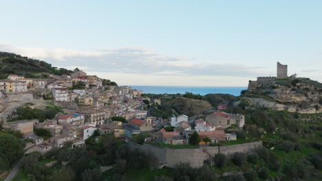 condojanni antigua ciudad medieval vintage en las montañas de calabria