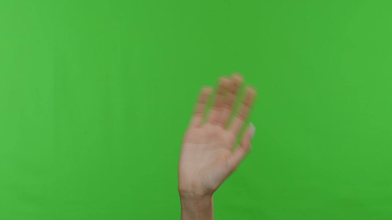 el levantamiento de la mano