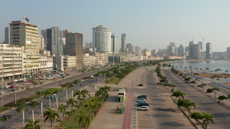 Frente-De-Viaje,-Centro-De-La-Ciudad-De-Luanda,-Angola,-áfrica-Hoy-2