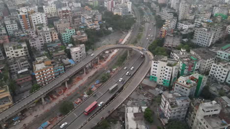 flyover u loop, dhaka, bangladesh