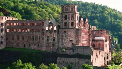 heidelberg german castle in old town altstadt scenic view