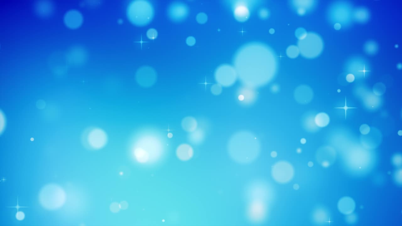 추상적인 초점을 잃은 입자 배경 (푸른색) - 루프