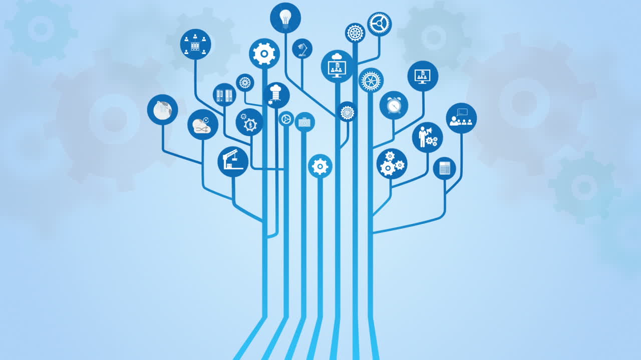 aplicaciones que aparecen con líneas en fondo azul