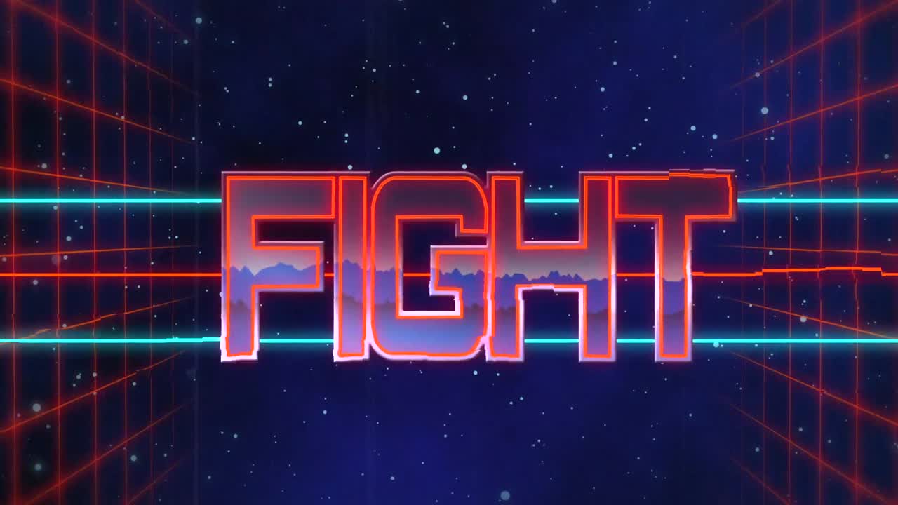 pantalla de juego retro