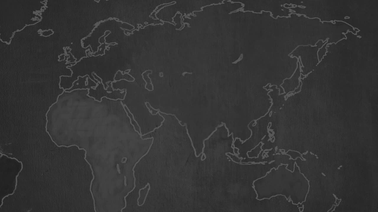 Historical Trade Routes and Events on a World Map