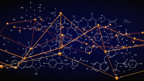 Animación-De-Formas-Sobre-Fórmula-Química