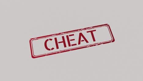 Cheat-Stempel