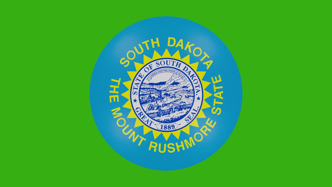 사우스 다코타 주 국기 아이콘