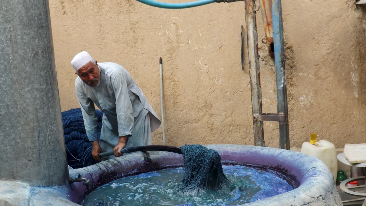 가닥을 색칠하는 예술