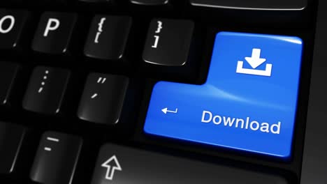 download button on a computer keyboard