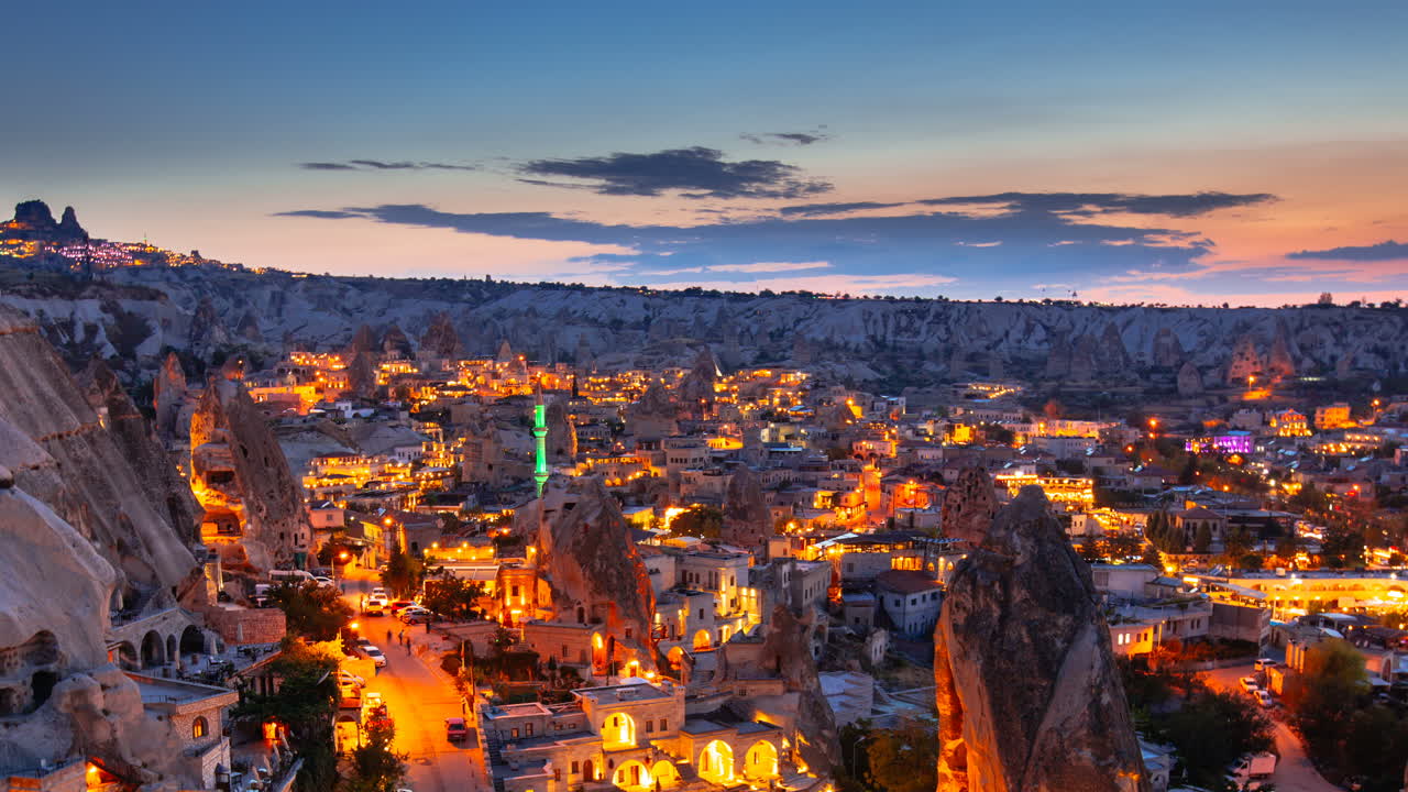 Cappadocia at Dusk: A Night in the Rock City