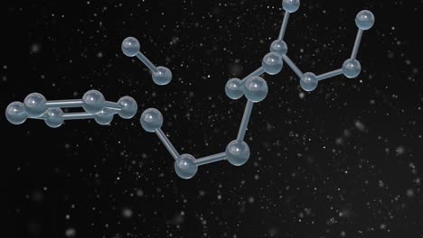 Animation-of-3d-micro-of-molecules-on-black-background