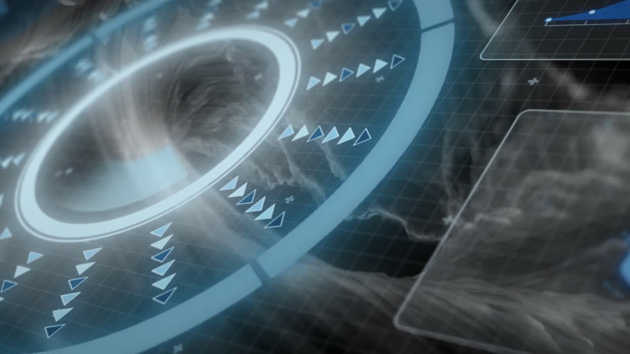 스크린을 통해 스 ⁇  스캔과 데이터 처리의 애니메이션