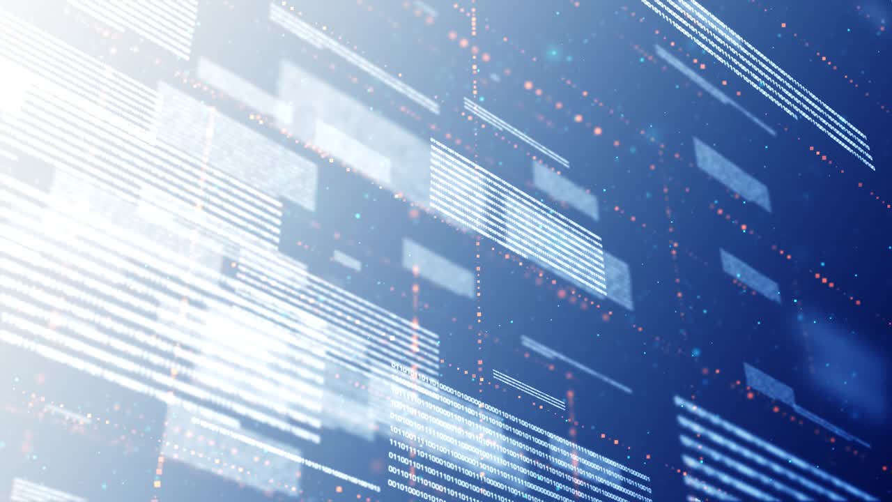 Programming code abstract technology background