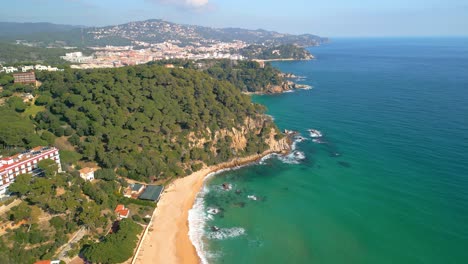 the paradise that is lloret de mar from above with our aerial drone tours