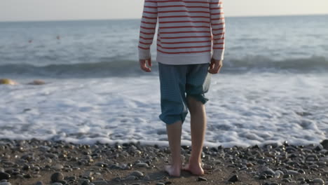 child at the beach