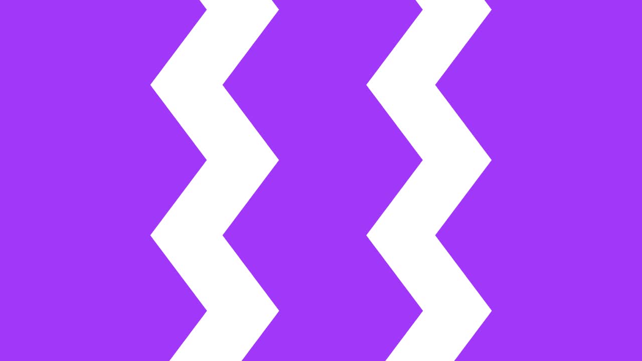 material de bucle de triángulo de onda dentada animación gráficos de movimiento