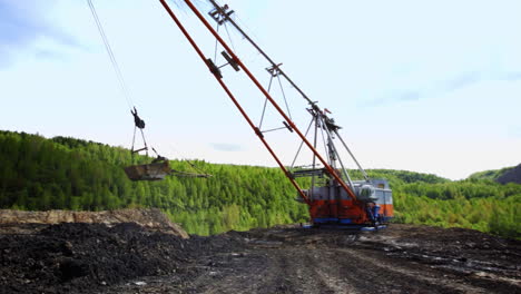 operación de minería de carbón