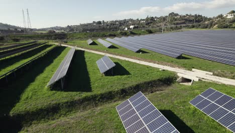 flyover solar photovoltaic panels from energy farm, lagos