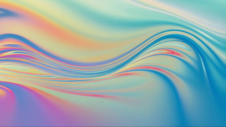 Abstract Fluid Motion Background 4K