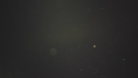 추상적인 어두운 배경과 입자 및 bokeh