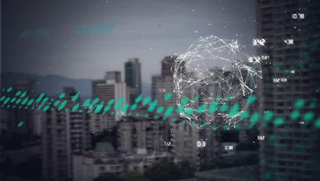 animación de formas y paisajes urbanos a través del procesamiento de datos