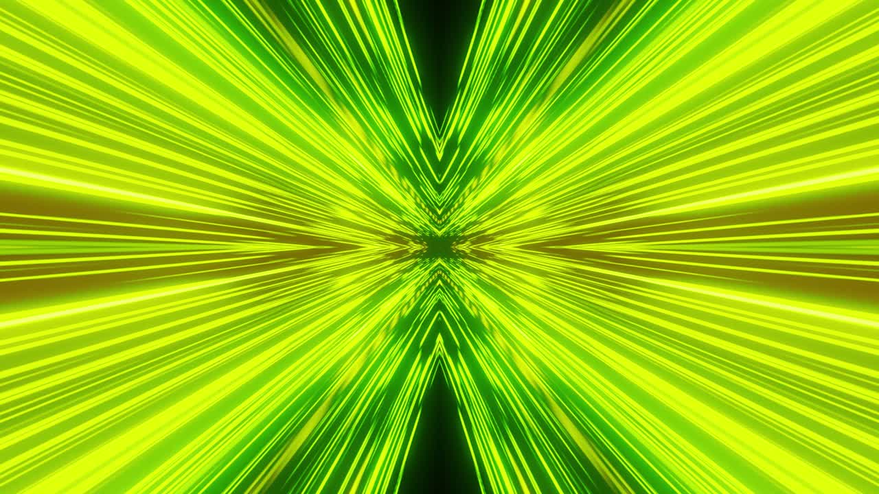 Colorful Neon Rays - Timewarp Abstract Loop
