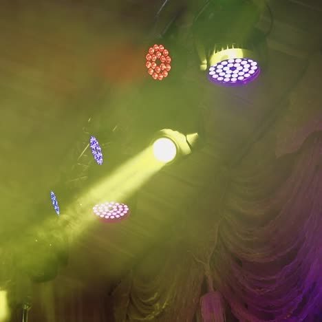 colorful stage background