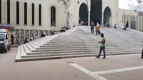 people at a mosque in bangladesh