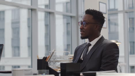 young lawyer talking with his colleagues