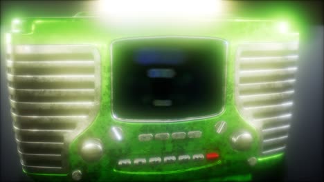radio retro vintage a la antigua