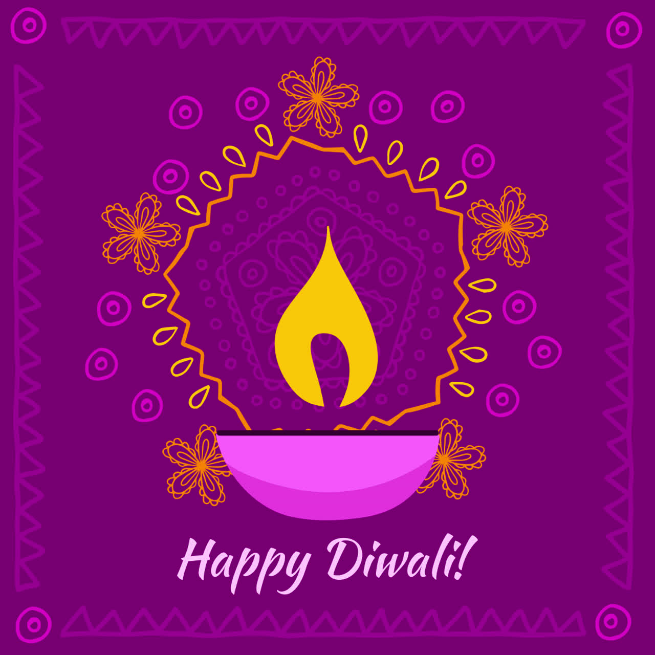 Diwali Greeting Card