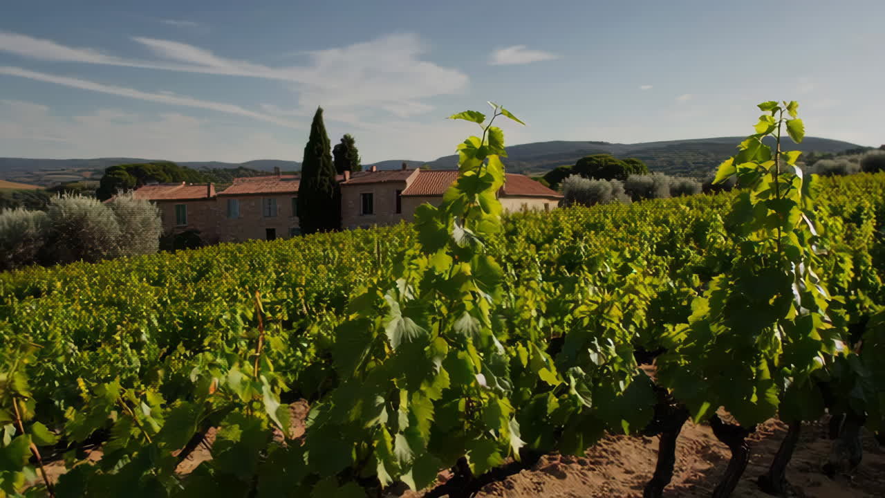 Paesaggio dei vigneti francesi