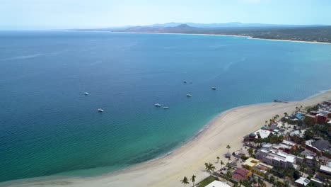 Baja-California---Mexico-Paradise---Popular-Vacation-Spot,-Aerial-Drone-View