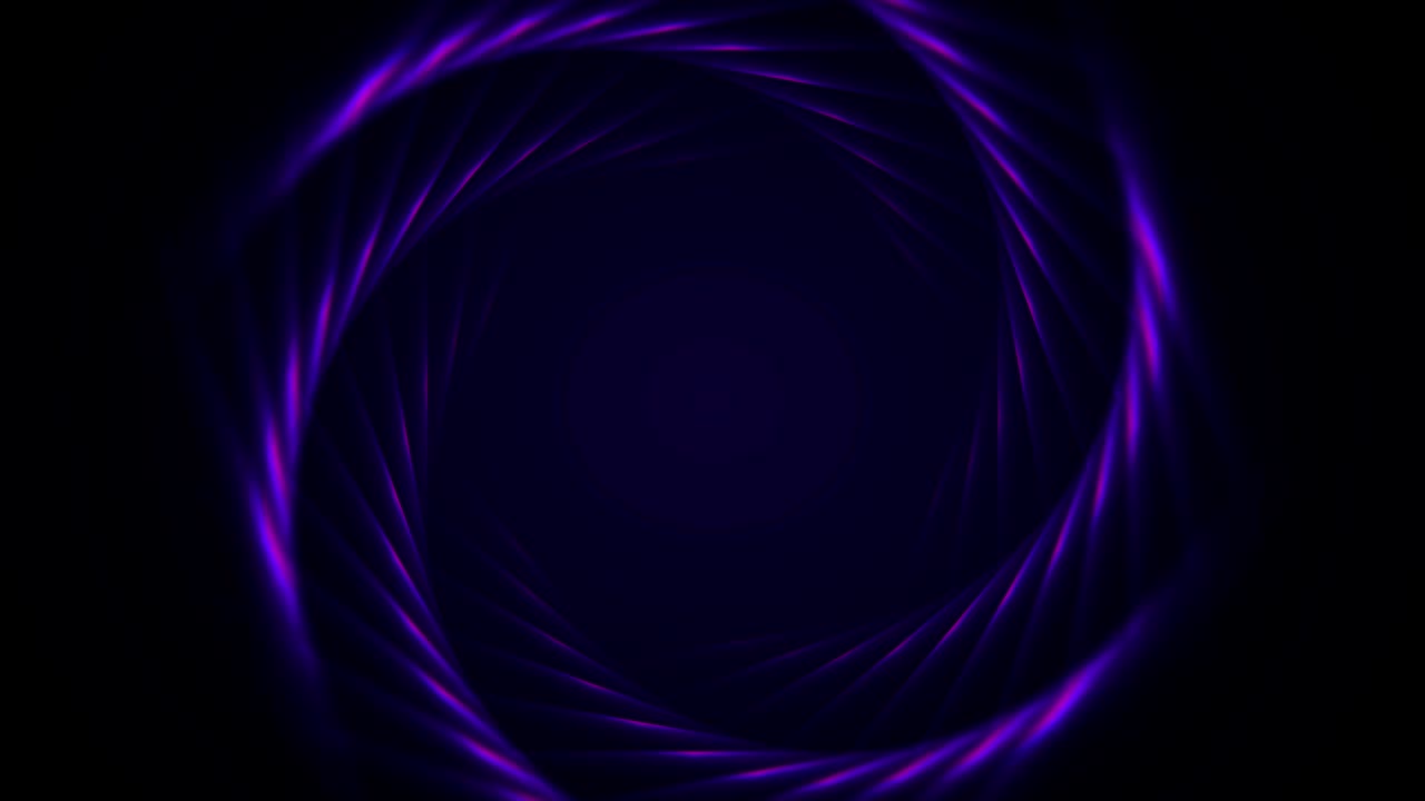 fondo de movimiento abstracto de láser de neón retro ultravioleta hexágonos