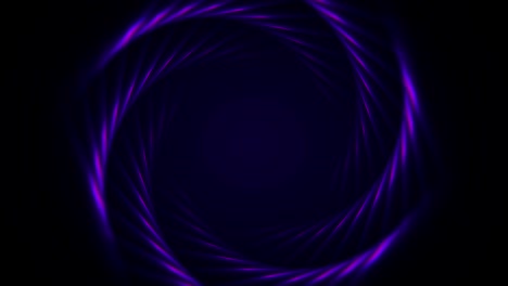 fondo de movimiento abstracto de láser de neón retro ultravioleta hexágonos